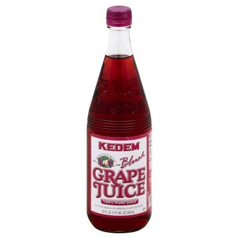 Kedem Blush Grape Juice, 22 Fluid Ounce -- 6 per case
