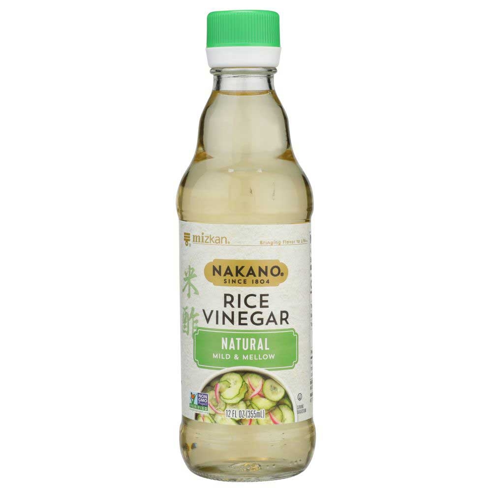 Nakano Rice Vinegar Natural - 12 ounce  -- 6 per case.
