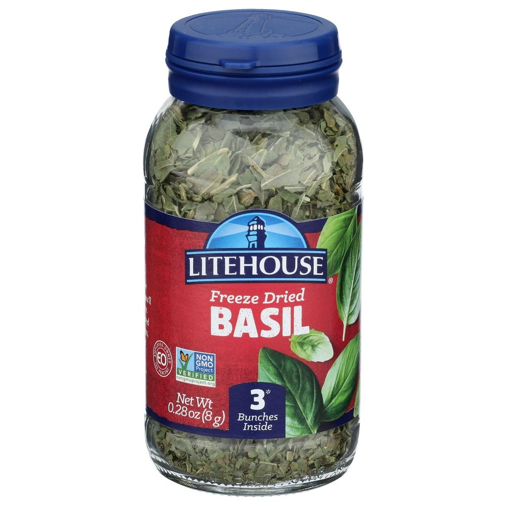 Litehouse Freeze Dried Basil, 200 Milliliter -- 6 per case