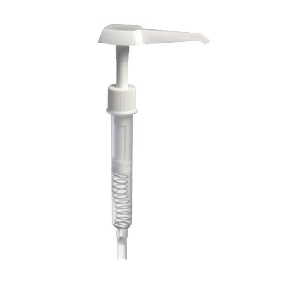 Carlisle CM103502 Coldmaster Polypropylene White Coldcrock Standard Condiment/Syrup Pump, 12 x 3.50 x 1 inch