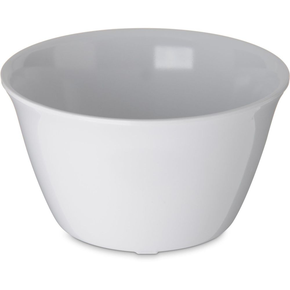 Carlisle 4354002 Dallas Ware Melamine White Bouillon Cup Bowl, 8 Ounce Capacity