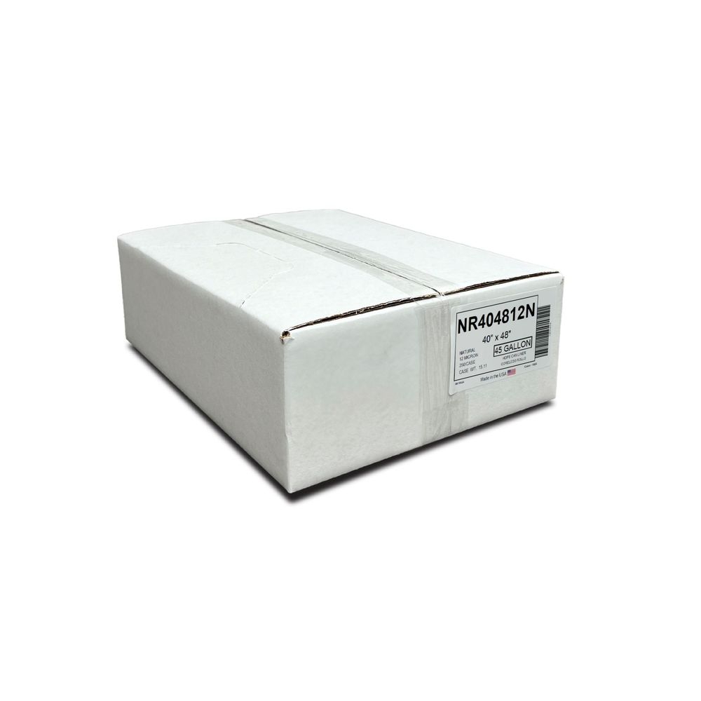 Napco Natural Hi-Density Can Line, 40-45 Gallon Capacity -- 250 per case
