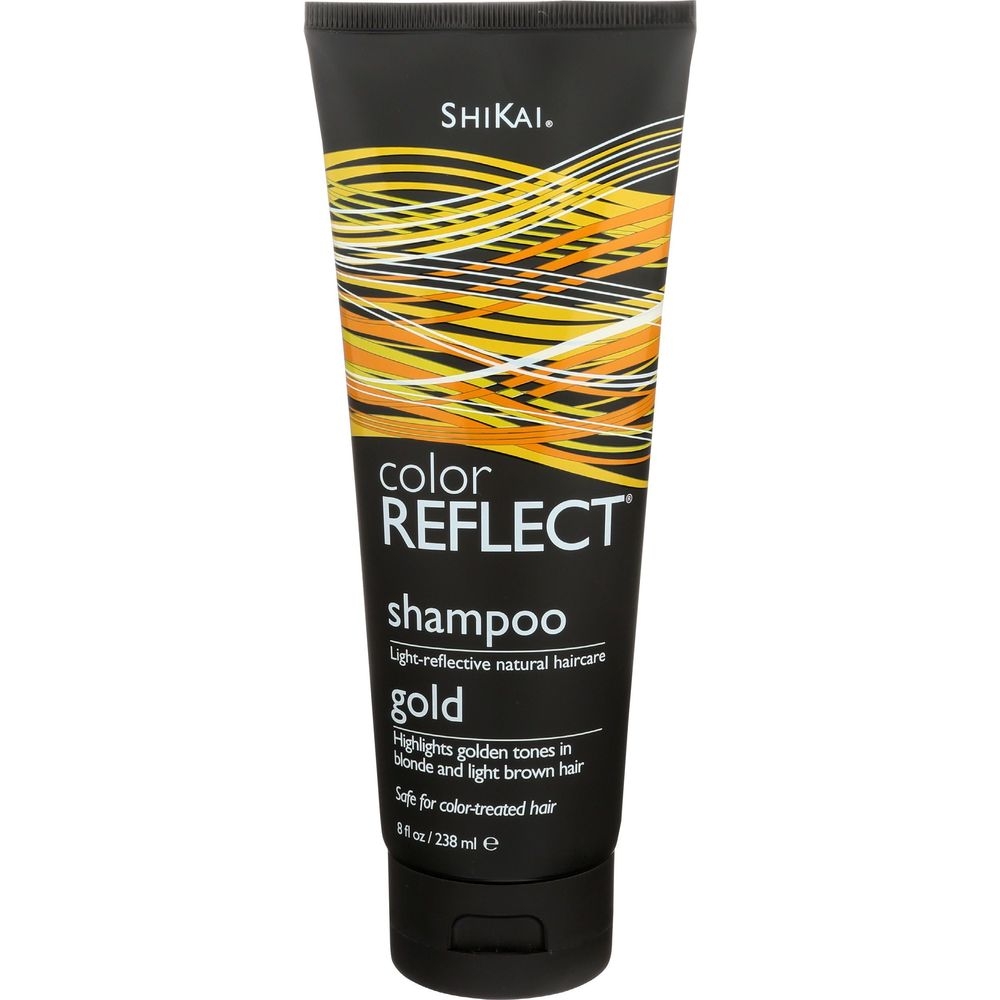 Shikai Gold Color Reflect Shampoo, 8 Ounce -- 3 per case