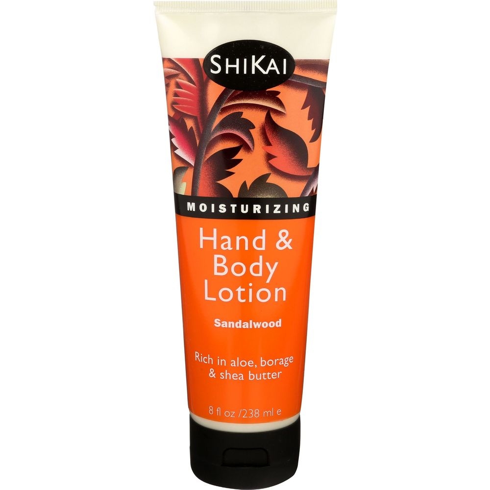 Shikai Sandalwood Hand and Body Lotion, 8 Ounce -- 3 per case
