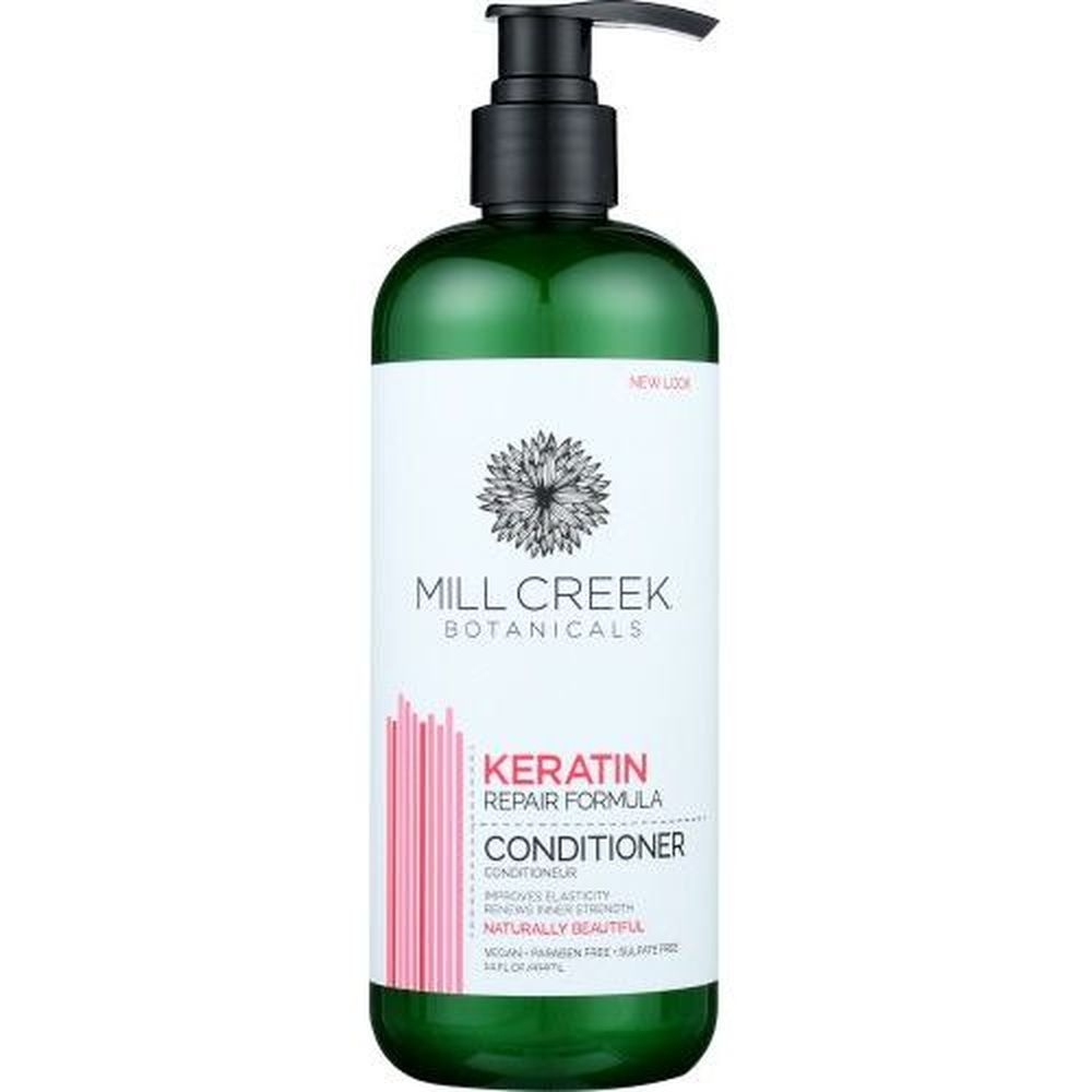Mill Creek Botanicals Keratin Repair Formula Conditioner, 14 Ounce -- 3 per case