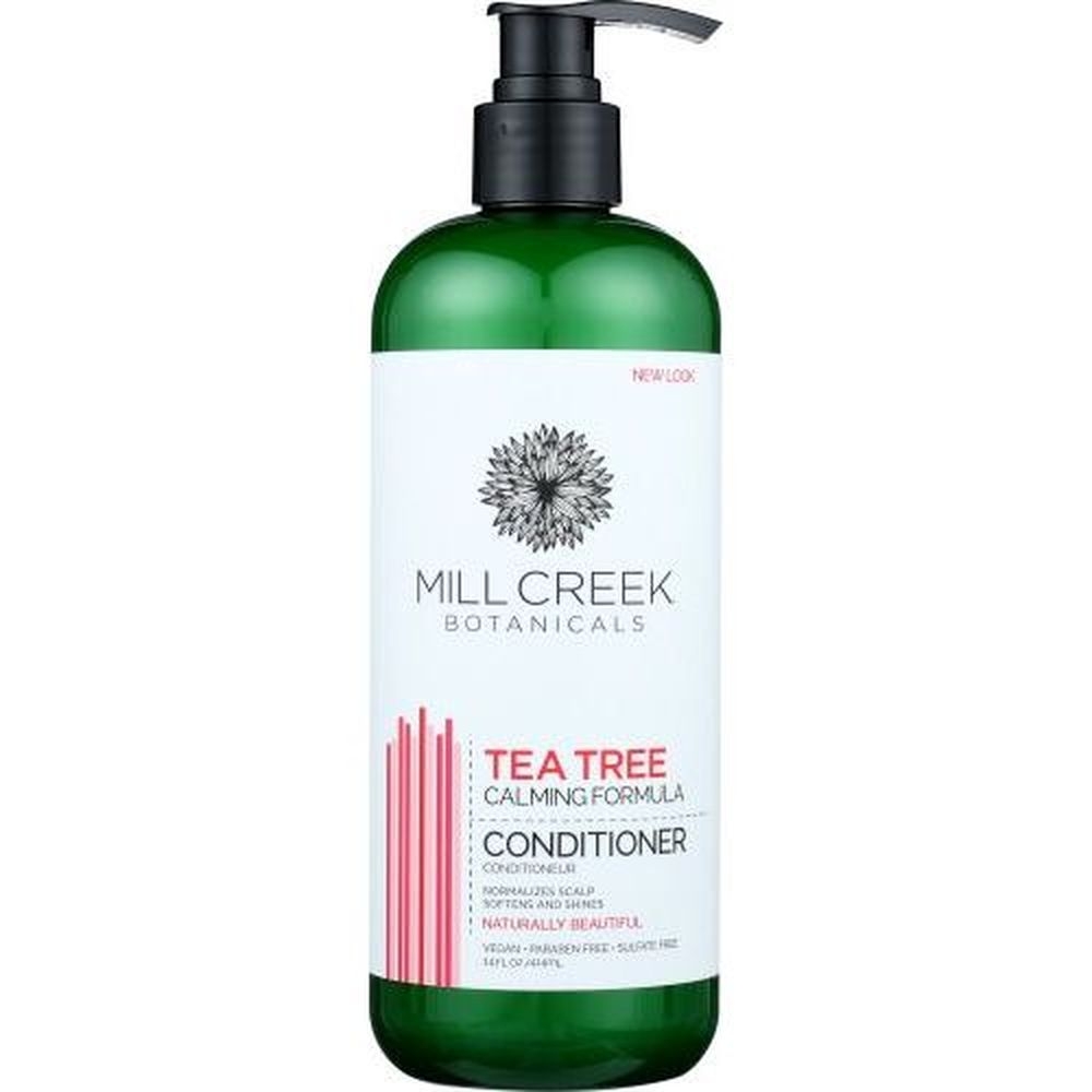 Mill Creek Botanicals Tea Tree Calming Formula Conditioner, 14 Ounce -- 3 per case