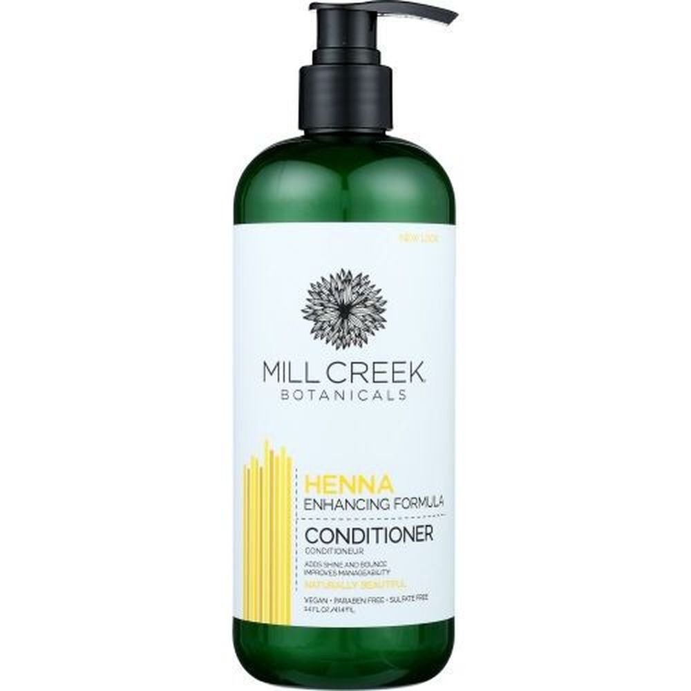 Mill Creek Botanicals Henna Conditioner, 14 Ounce -- 3 per case