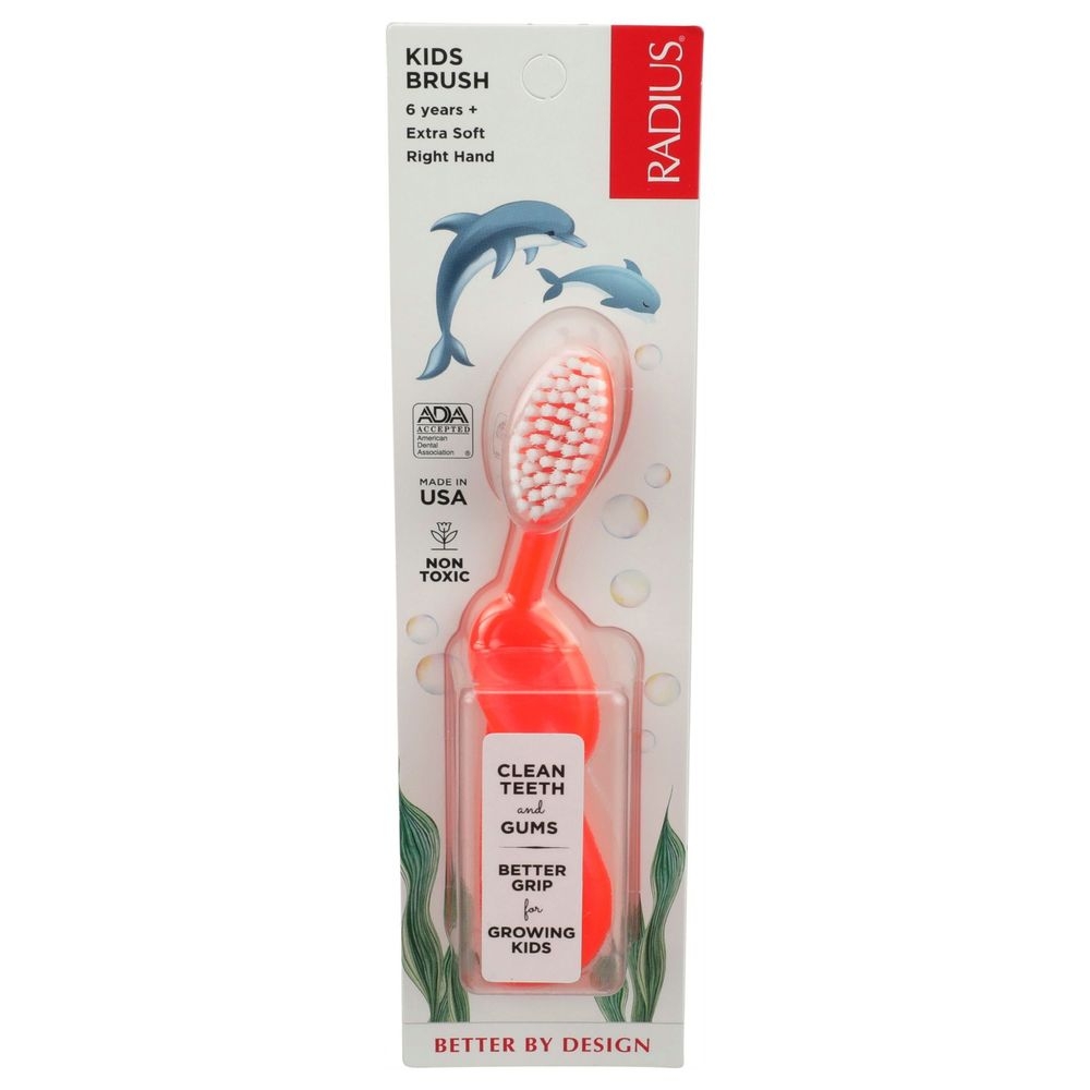 Radius Kidz Toothbrush -- 6 per case