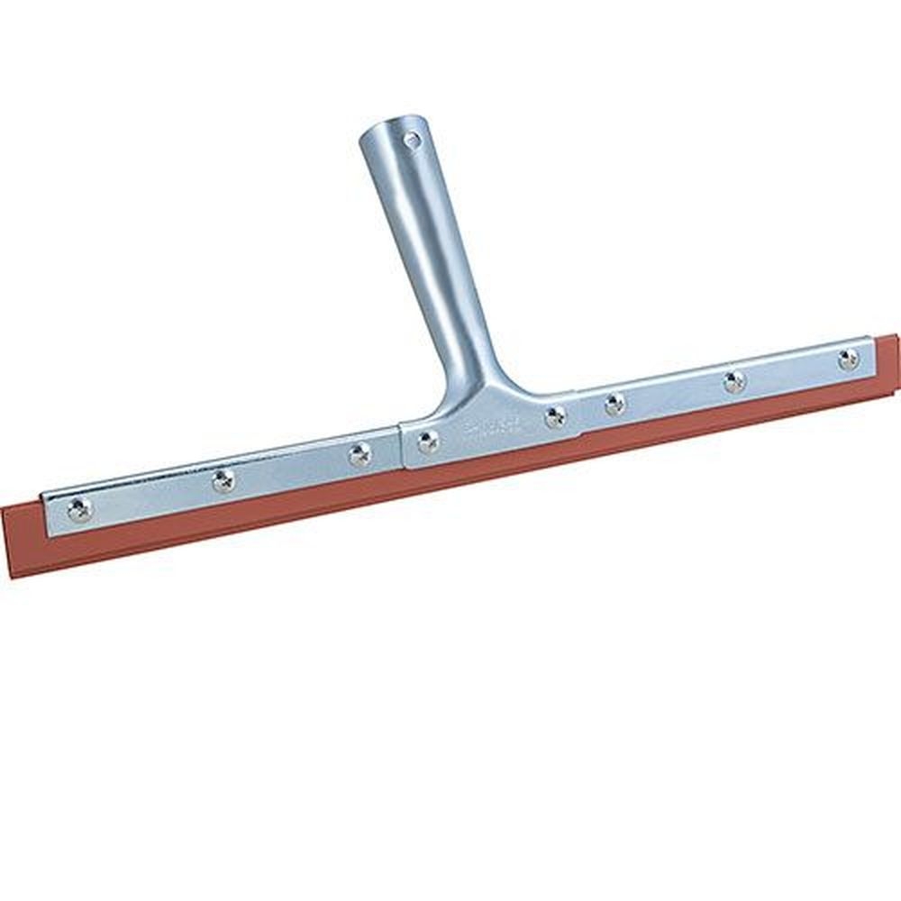 Carlisle 4007400 Professional Red Rubber Double-Blade Window Squeegee, 14 inch Length