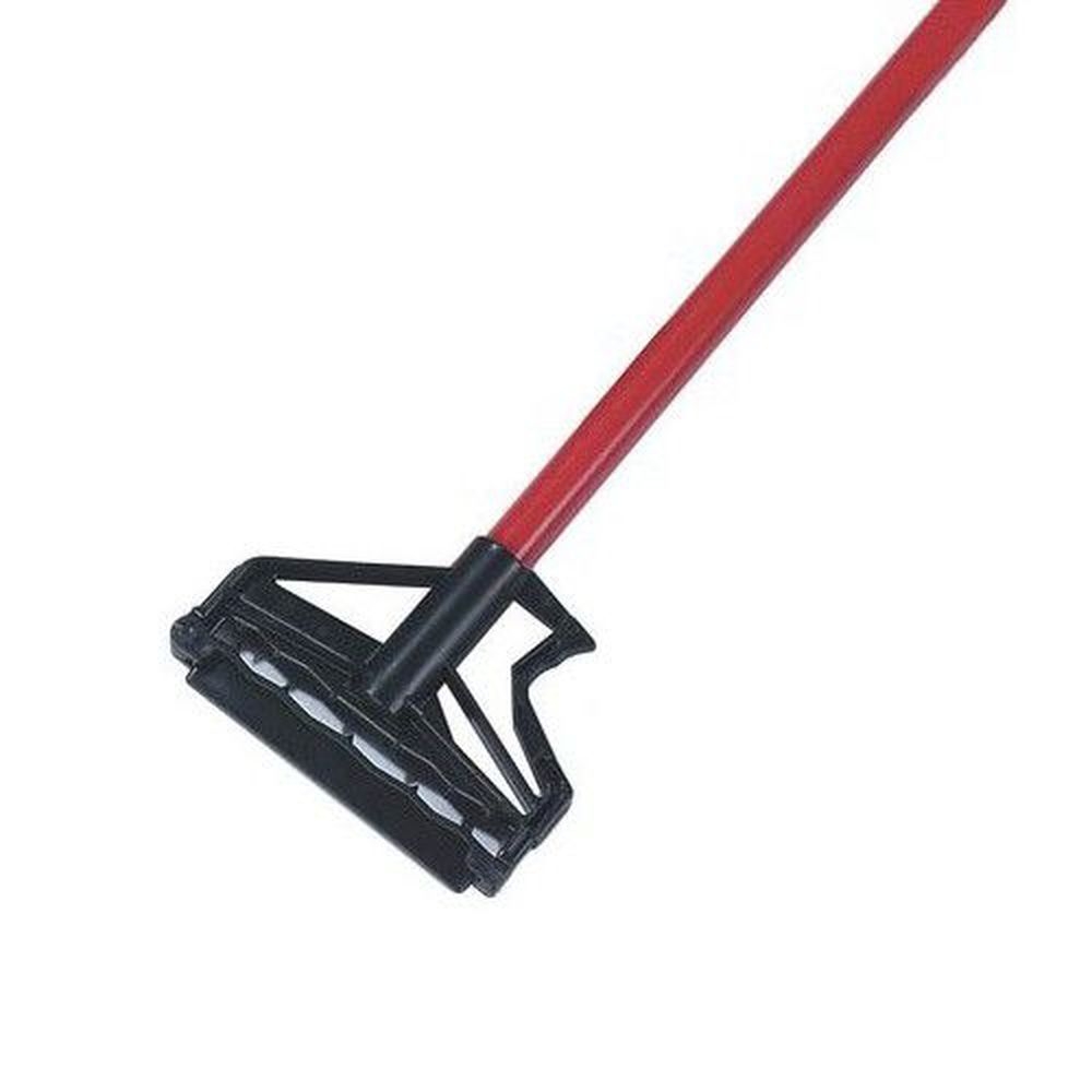 Carlisle 4166405 Sparta Spectrum Quik-Release Red Fiberglass Mop Handle Only, 60 inch Long