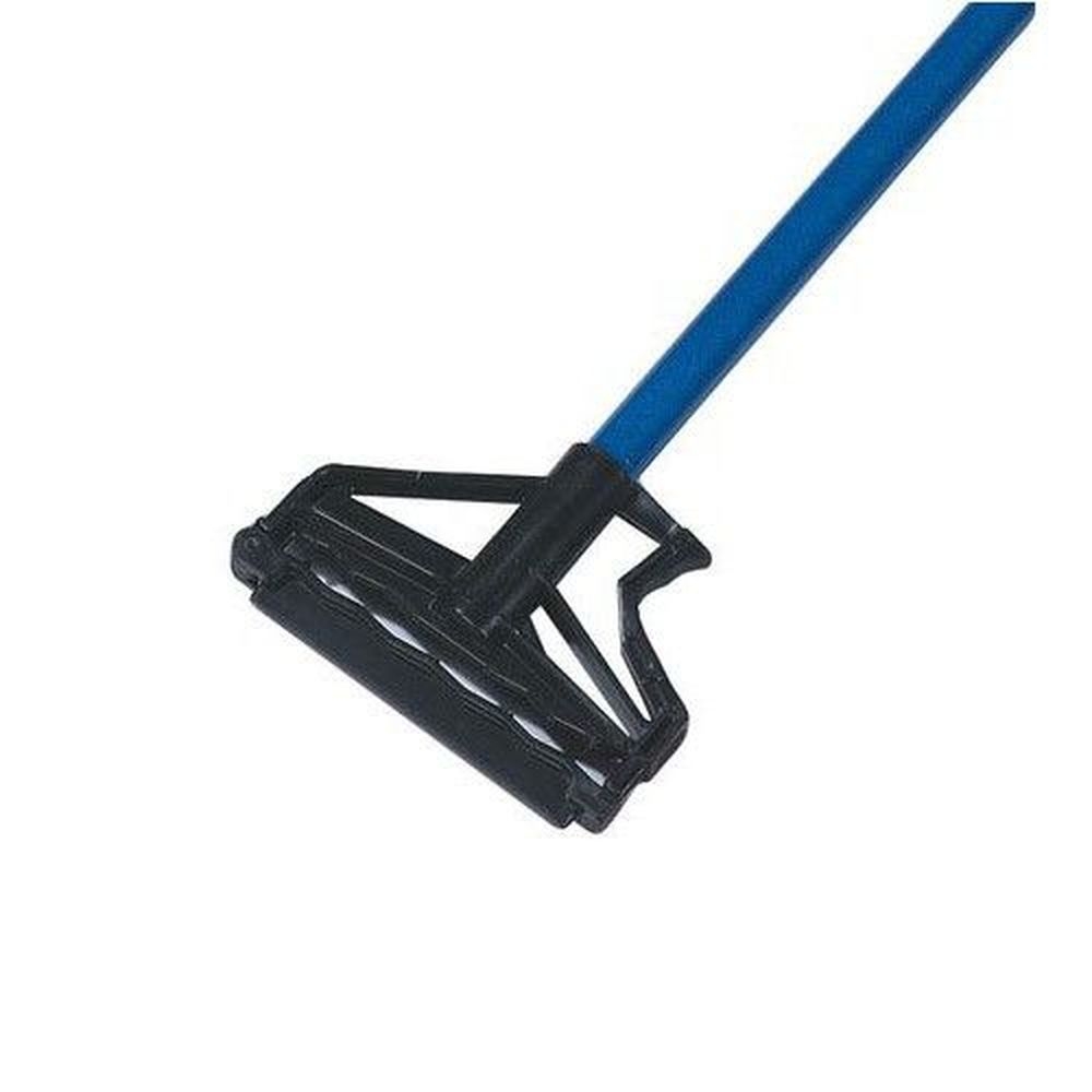 Carlisle 4166414 Sparta Spectrum Quik-Release Blue Fiberglass Mop Handle Only, 60 inch Long