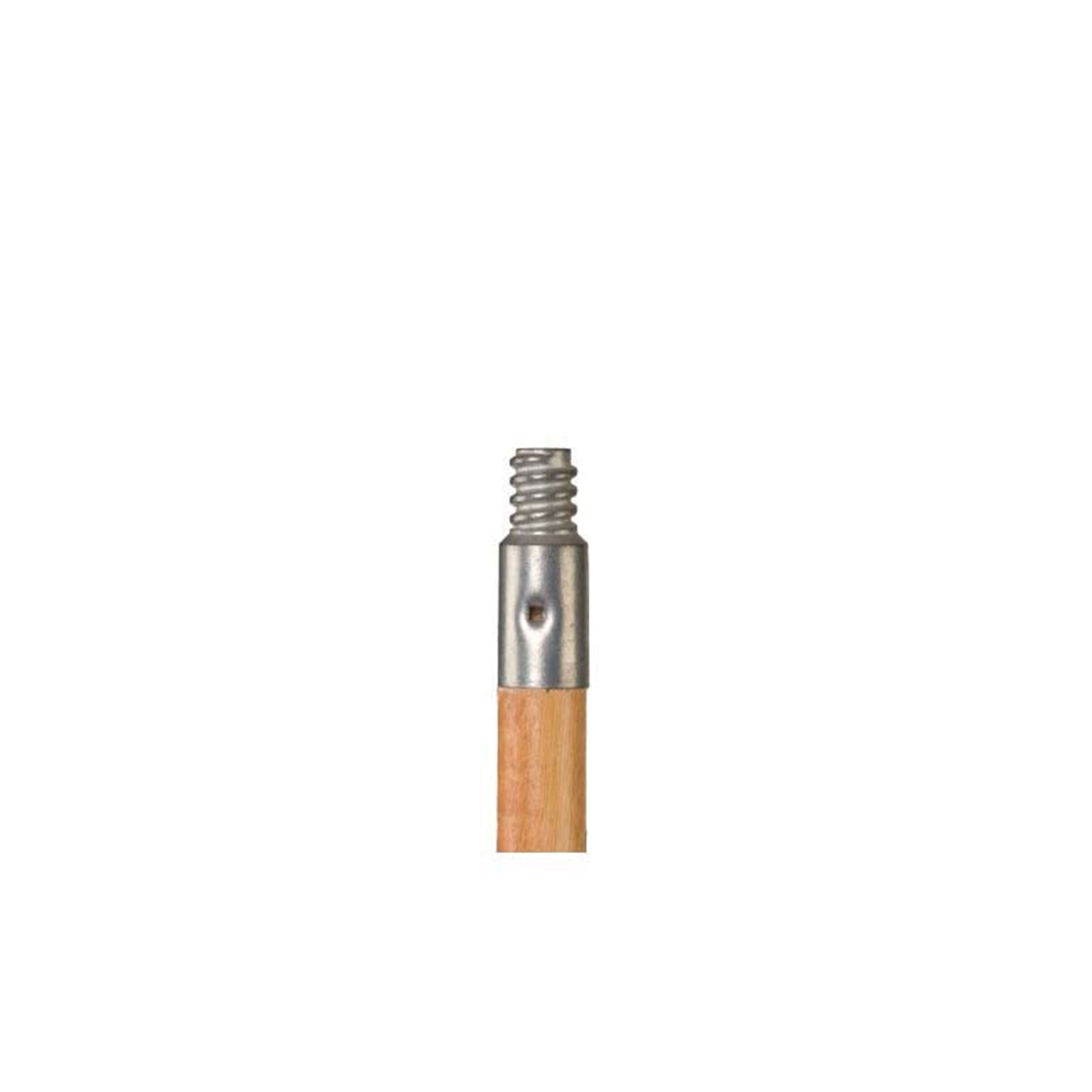 Rubbermaid Metal Tip Lacquered Wood Broom Handle, 60 inch