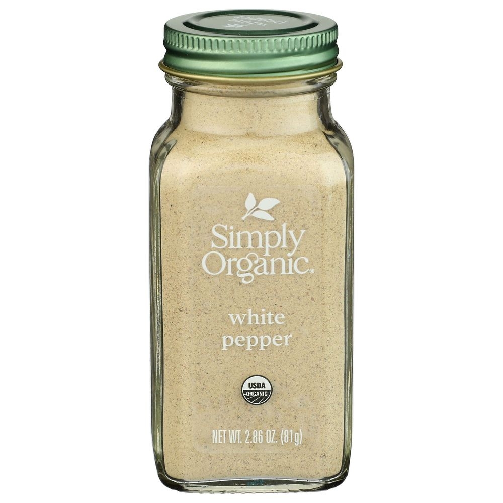 Simply Organic White Pepper Seasoning, 2.86 Ounce -- 6 per case
