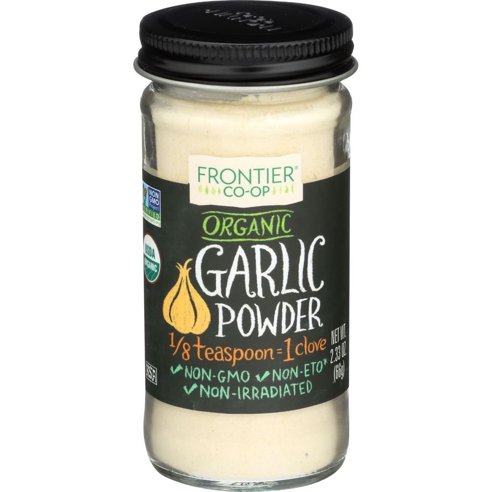 Frontier Organic Garlic Powder, 2.33 Ounce