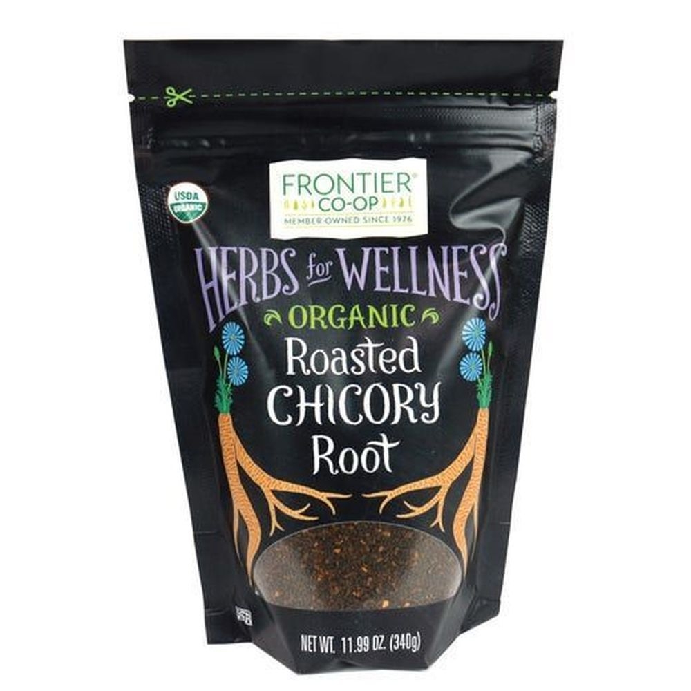 Frontier Co-op Organic Roasted Chicory Root Granules, 11.99 Ounce -- 12 per case