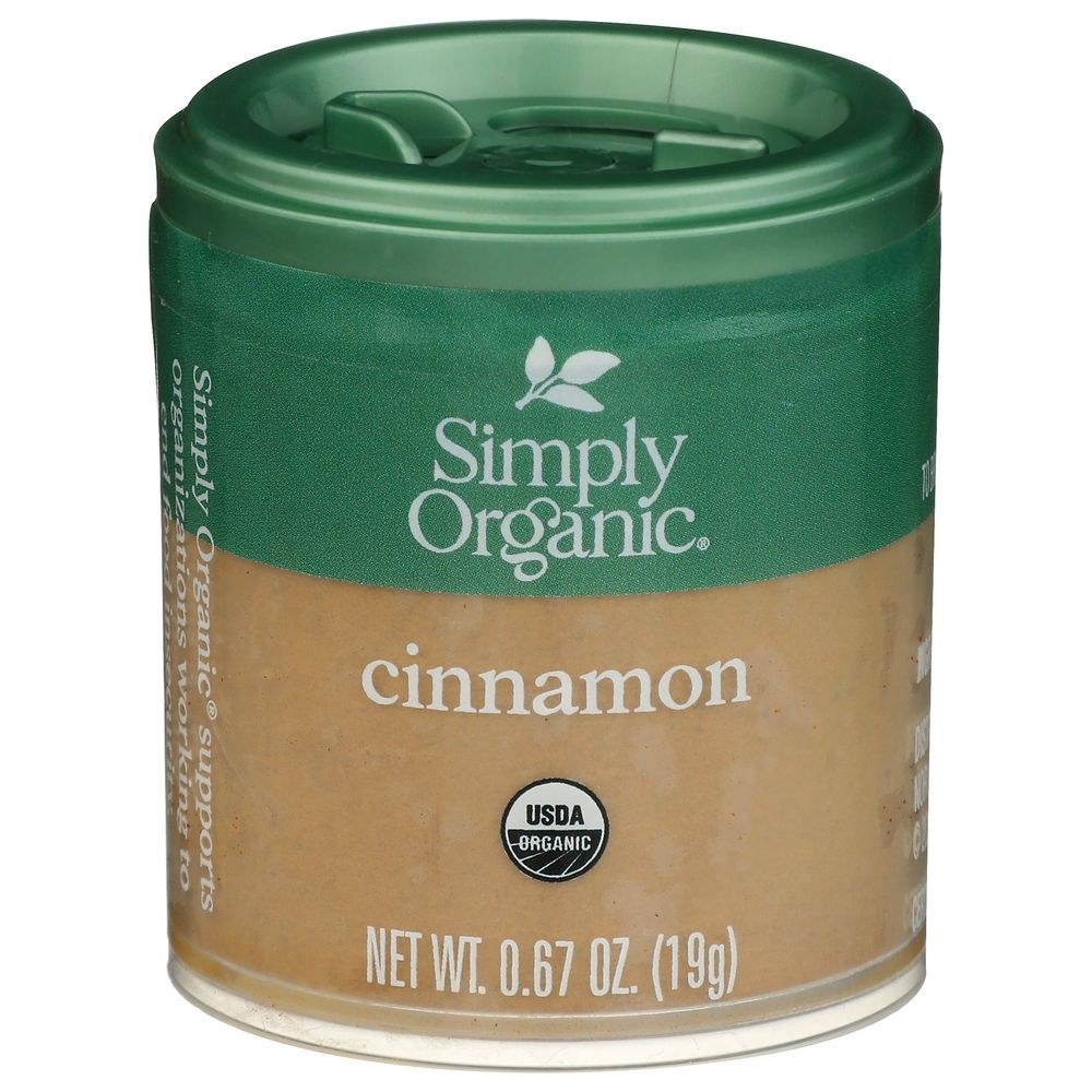 Simply Organic Mini Cinnamon, 0.67 Ounce -- 6 per case