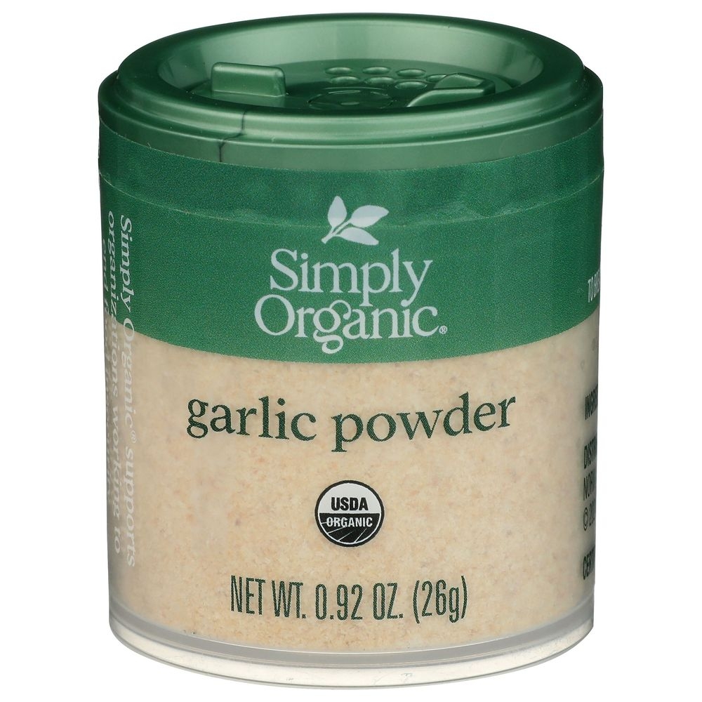 Simply Organic Mini Garlic Powder, 0.92 Ounce -- 6 per case