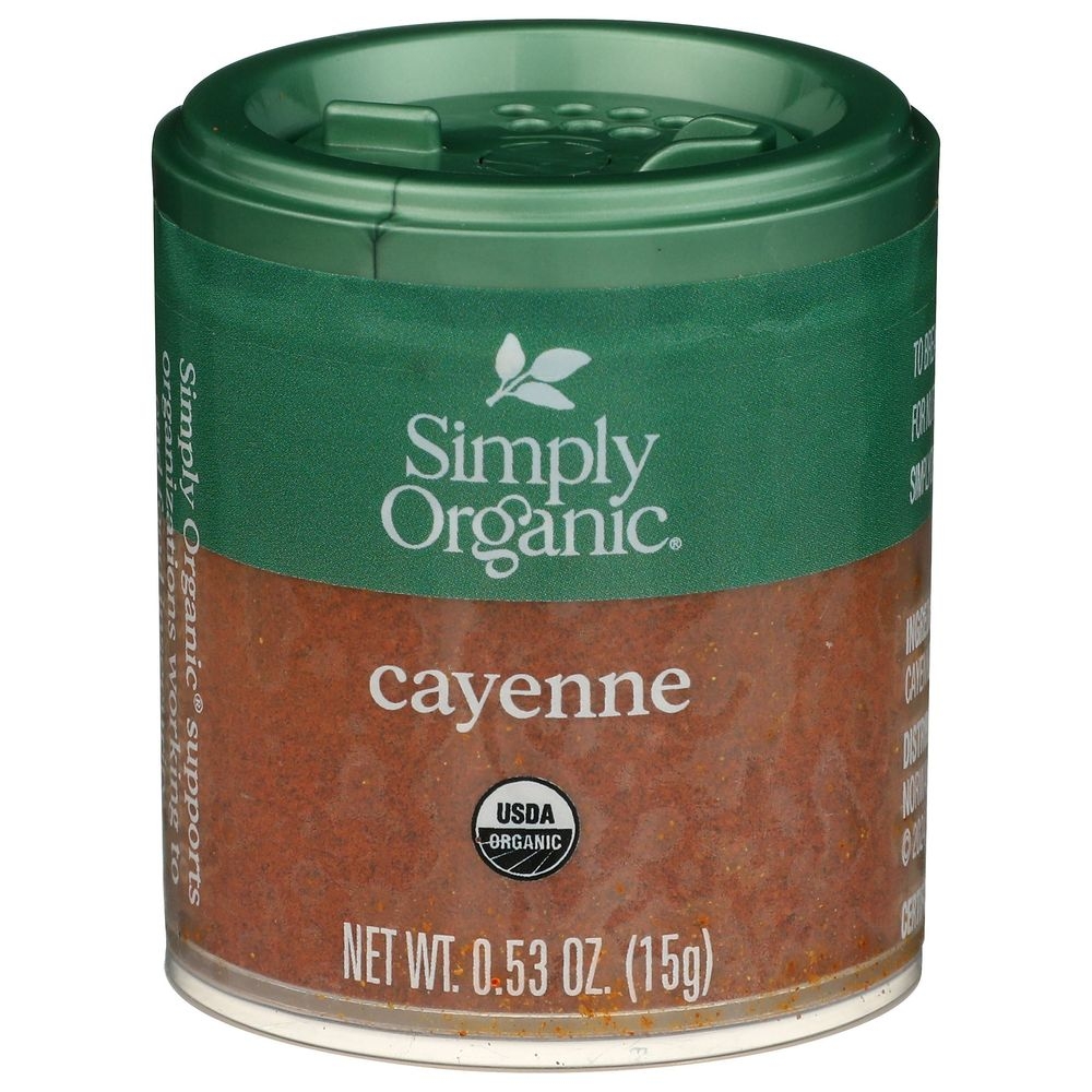 Simply Organic Mini Cayenne Pepper, 0.53 Ounce -- 6 per case