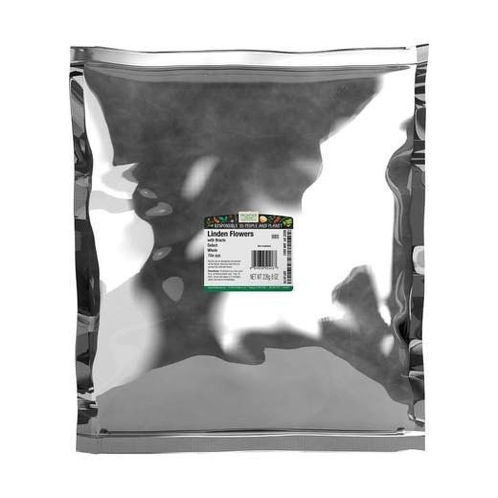 Frontier Co-op Organic Linden Flowers with Bracts, 8 Ounce -- 12 per case