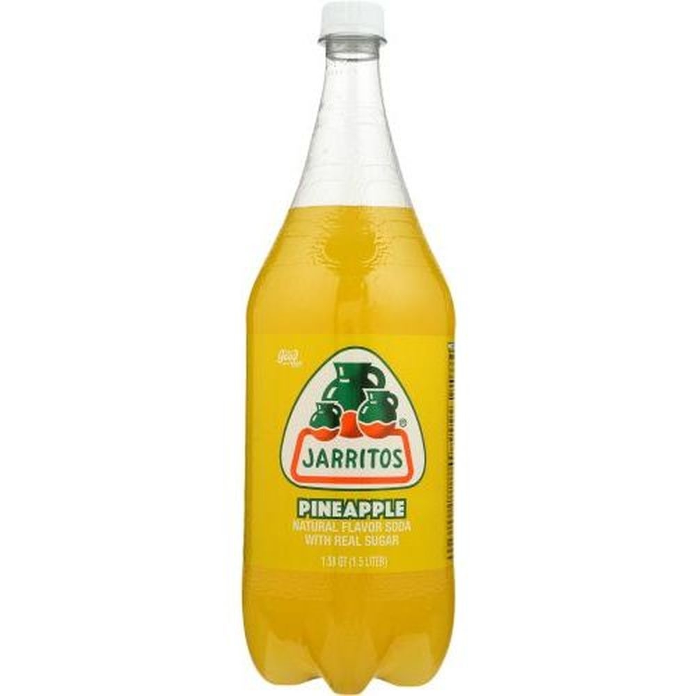Jarritos Pineapple Soda, 1.5 Liter -- 8 per case