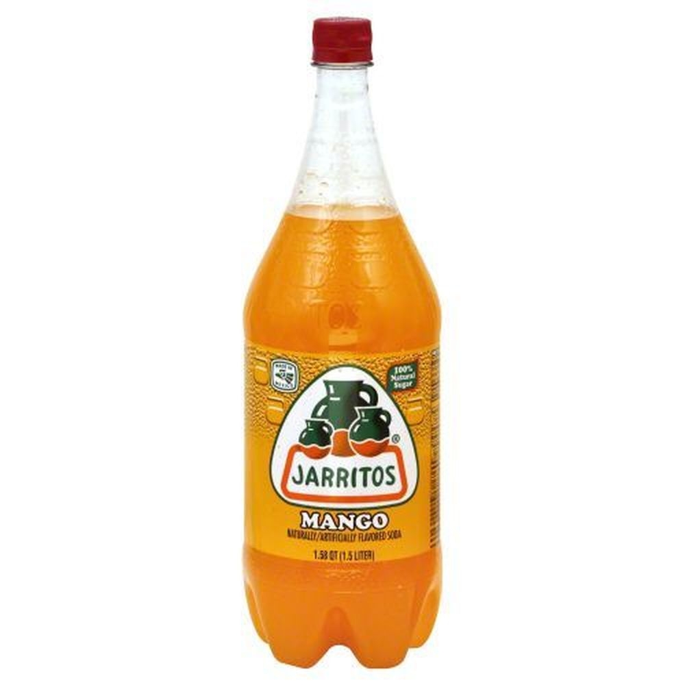 Jarritos Mango Soda, 1.5 Liter -- 8 per case