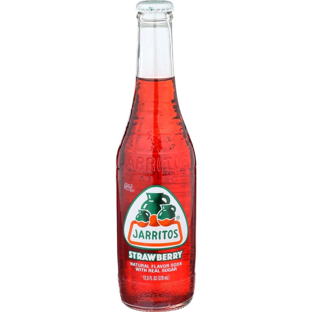 Jarritos Strawberry Soda, 12.5 Fluid Ounce -- 24 per case