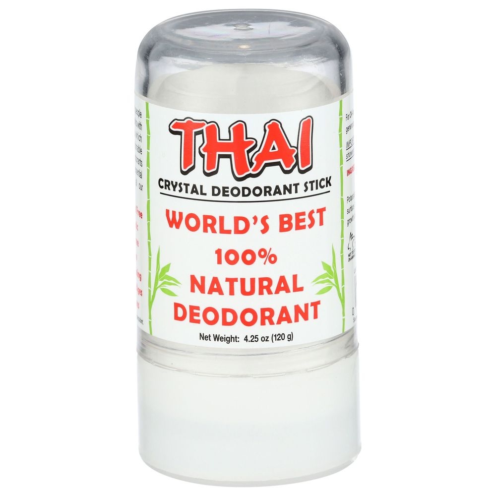 Thai Crystal Deodorant Stick, 4.25 Ounce