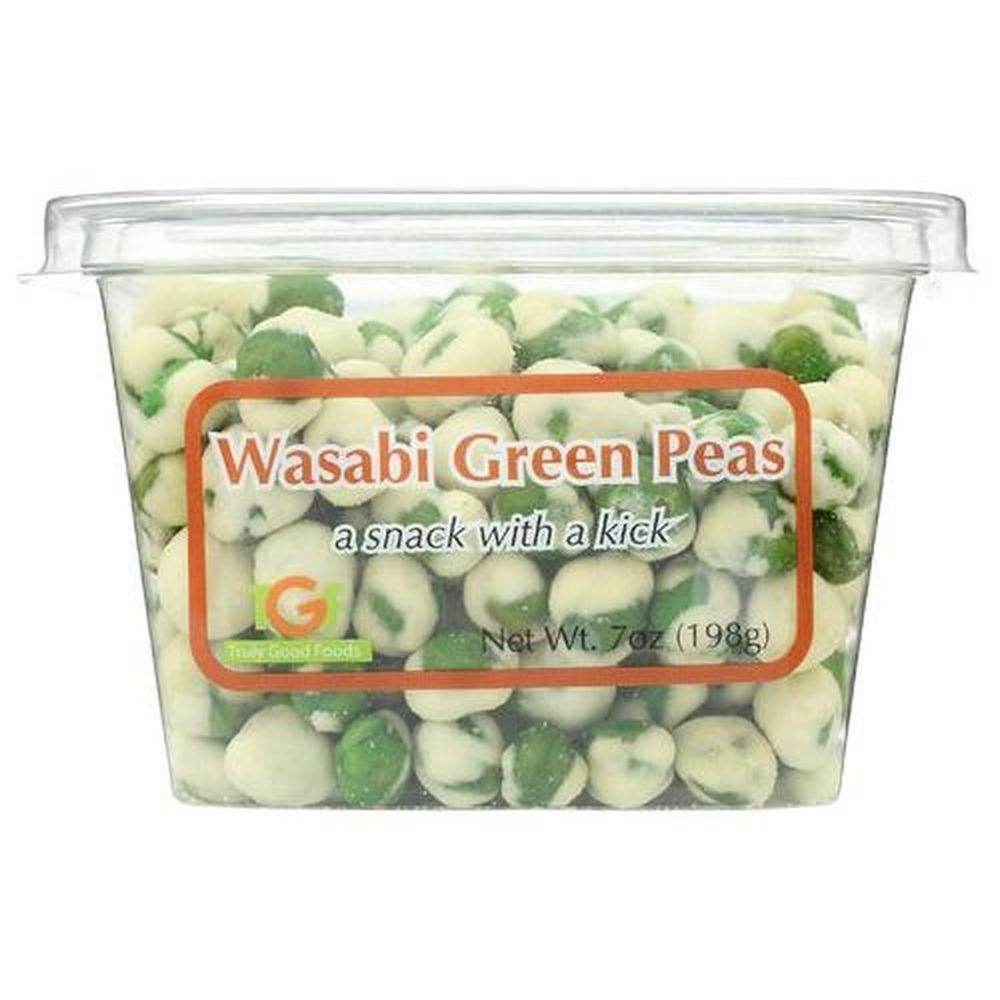 Truly Good Foods Wasabi Green Peas, 7 Ounce -- 6 per case