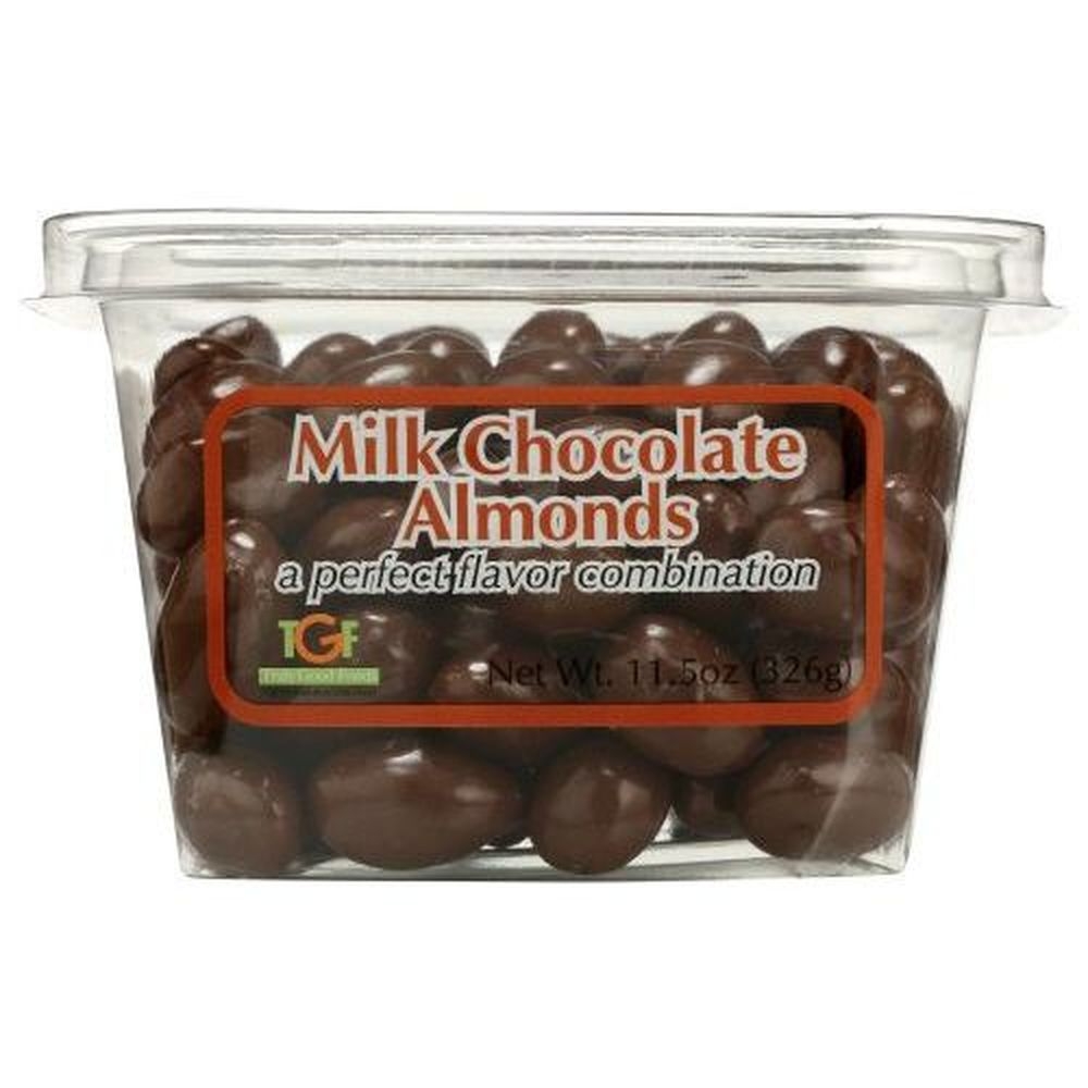 Truly Good Foods Milk Chocolate Almonds, 11.5 Ounce -- 6 per case