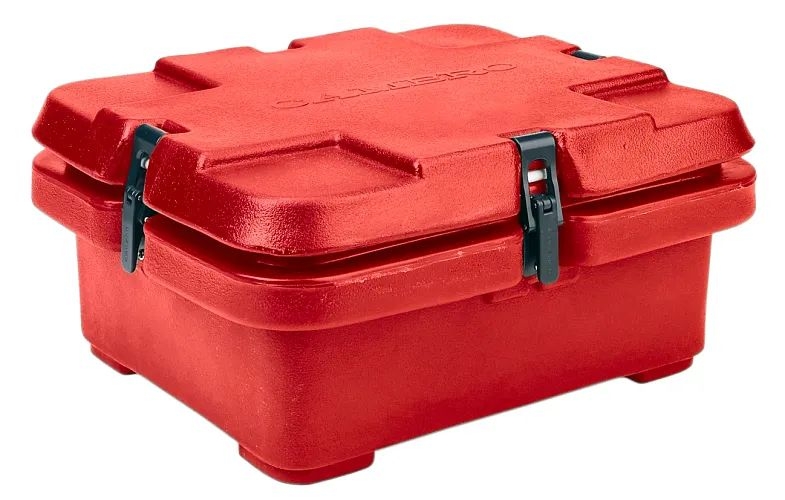 Camcarrier Insulated Food Pan Carrier, Hot Red, 5.3 Quarts.