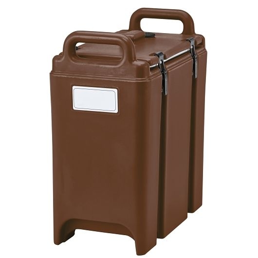 Camtainer Soup Container, Dark Brown, 3.25 Gallon -- 1each.