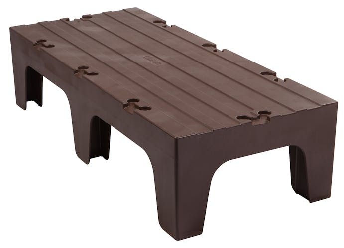 Dark Brown Dunnage Rack, Solid Top, -- 1 Per Case