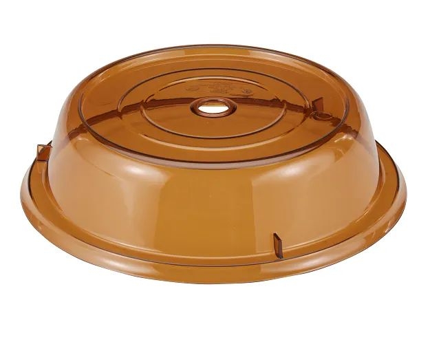 Cambro Camwear Polycarbonate Camcover, Amber, 10.63 Inch Diameter -- 12 per case.