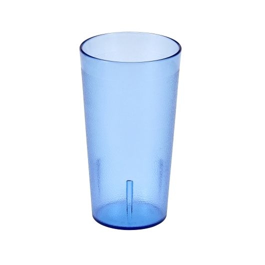 Cambro Colorware Slate Blue San Plastic Tumbler, 16.4 Ounce Capacity -- 72 Per Case