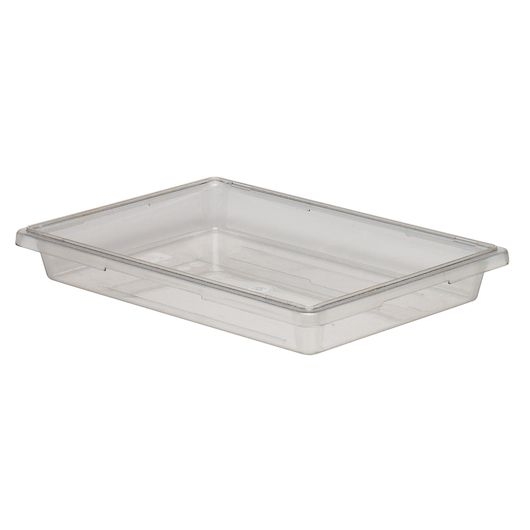 Clear 5.0 Gal. 18 inch X 26 inch X 3 1/2 inch Food Storage Boxes, Cleach.R -- 6 per case