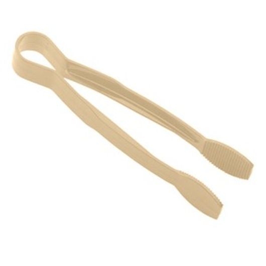 Cambro Lugano Beige Flat Grip Tong, 6 Inch -- 12 Per Case