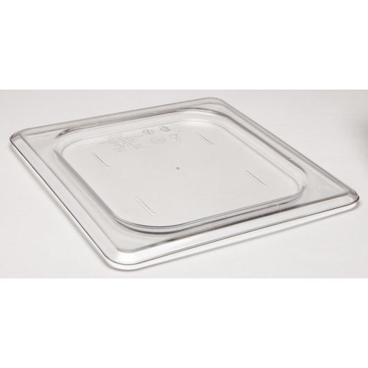 Clear 1/6 Size 6 3/8 X 6 15/16 Flat Cover, Cleach.R -- 6 per case