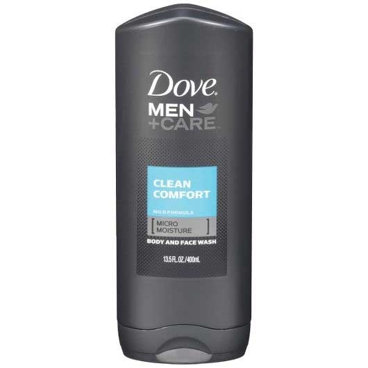 Dove Men Plus Care Clean Comfort Body and Face Wash, 13.5 Ounce -- 6 per case