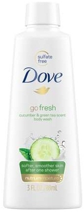 Dove Cool Moisture Body Wash, 3 Ounce -- 24 per case