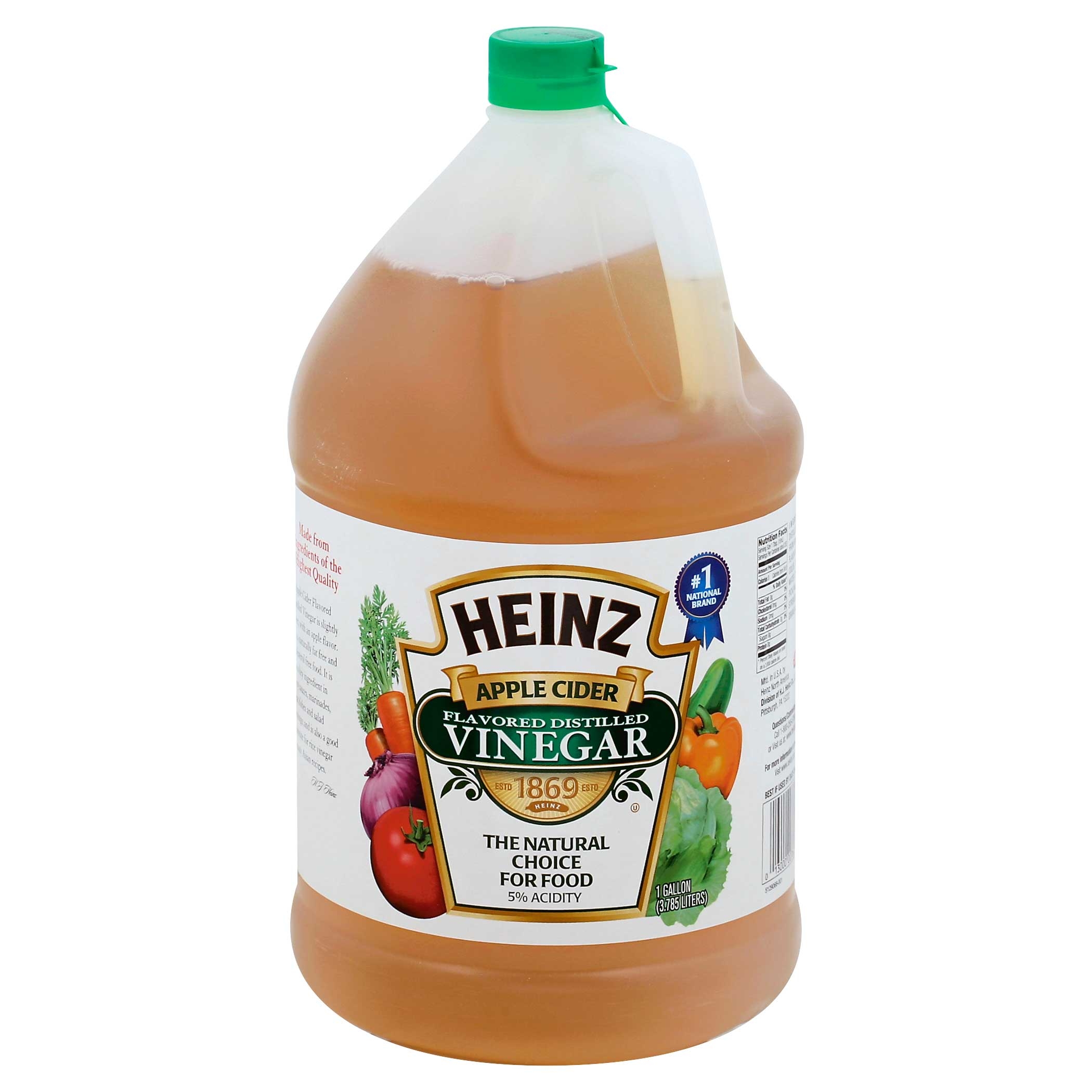 Heinz Apple Cider Flavored Vinegar, 1 Gallon --  6 Case