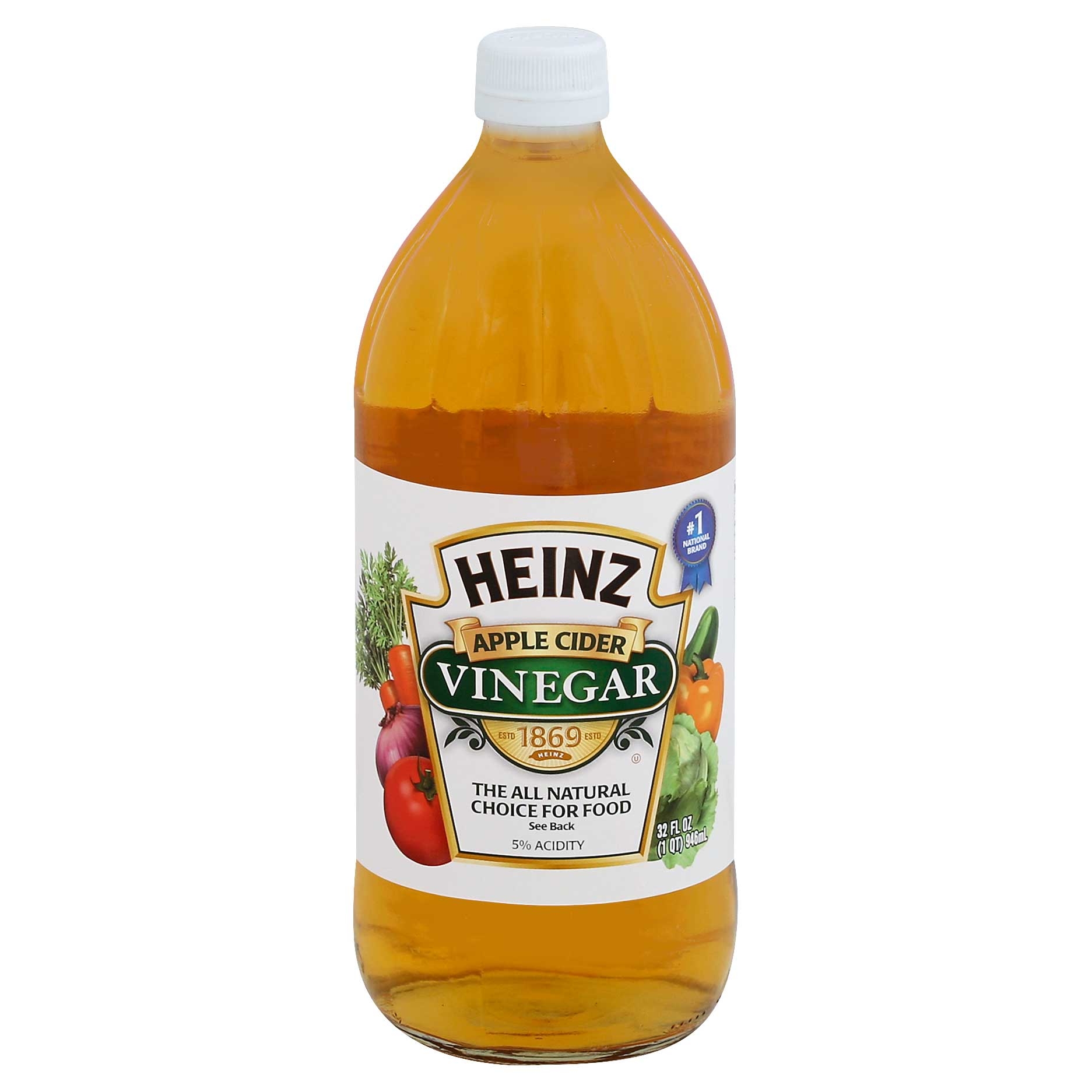 Heinz Cider Glass Vinegar, 32 Ounce -- 12 Case