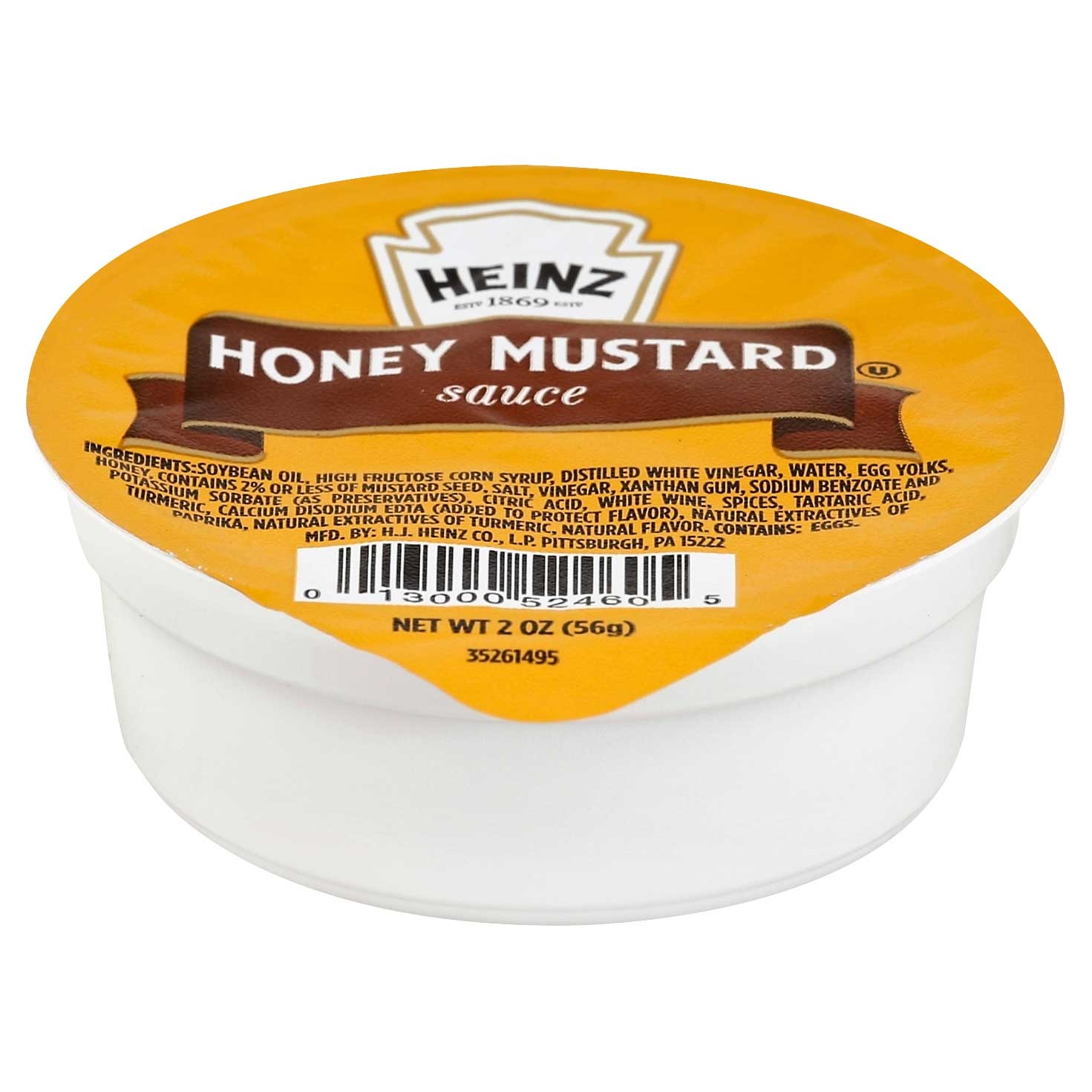 Heinz Honey Mustard Dip Cup,  2 Ounce --  60 Count