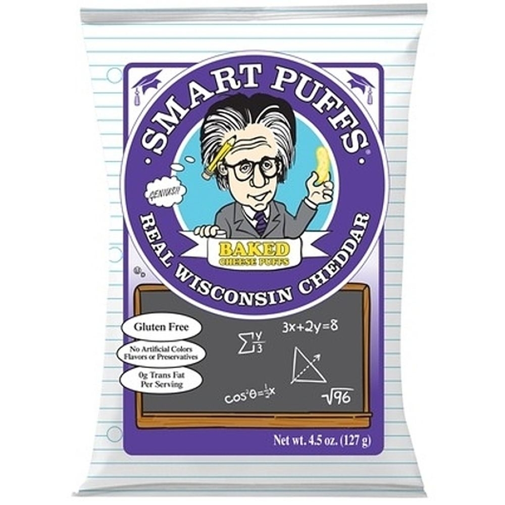 Pirates Booty Real Wisconsin Cheddar Baked Cheese Puffs, 4.5 Ounce -- 12 per case