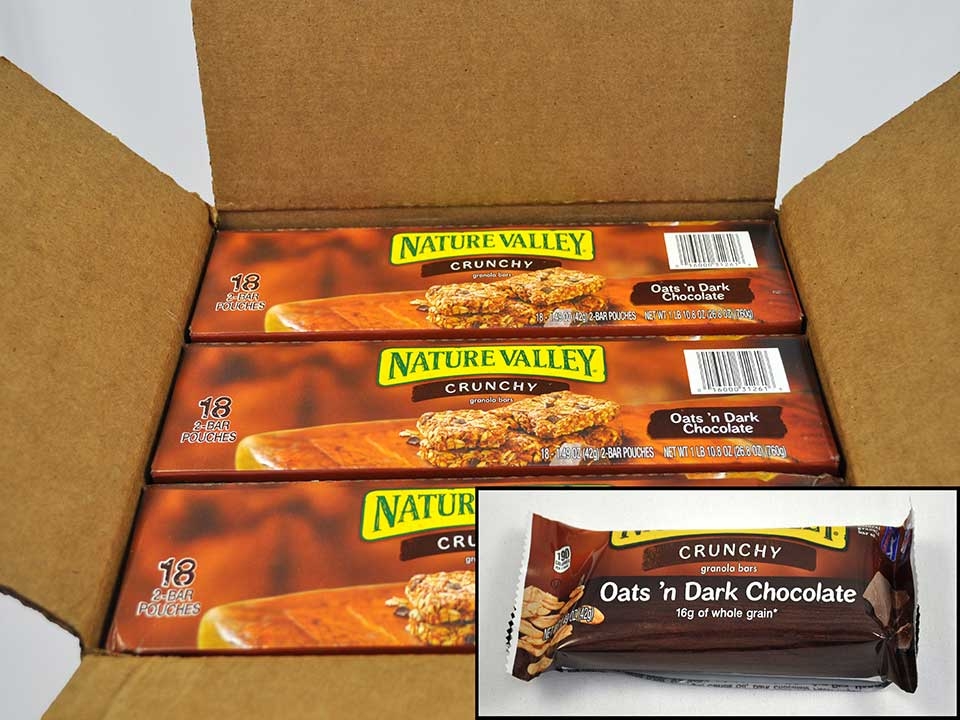 Nature Valley Oat and Dark Chocolate Granola Bar, 26.82 Ounce -- 6 per case.