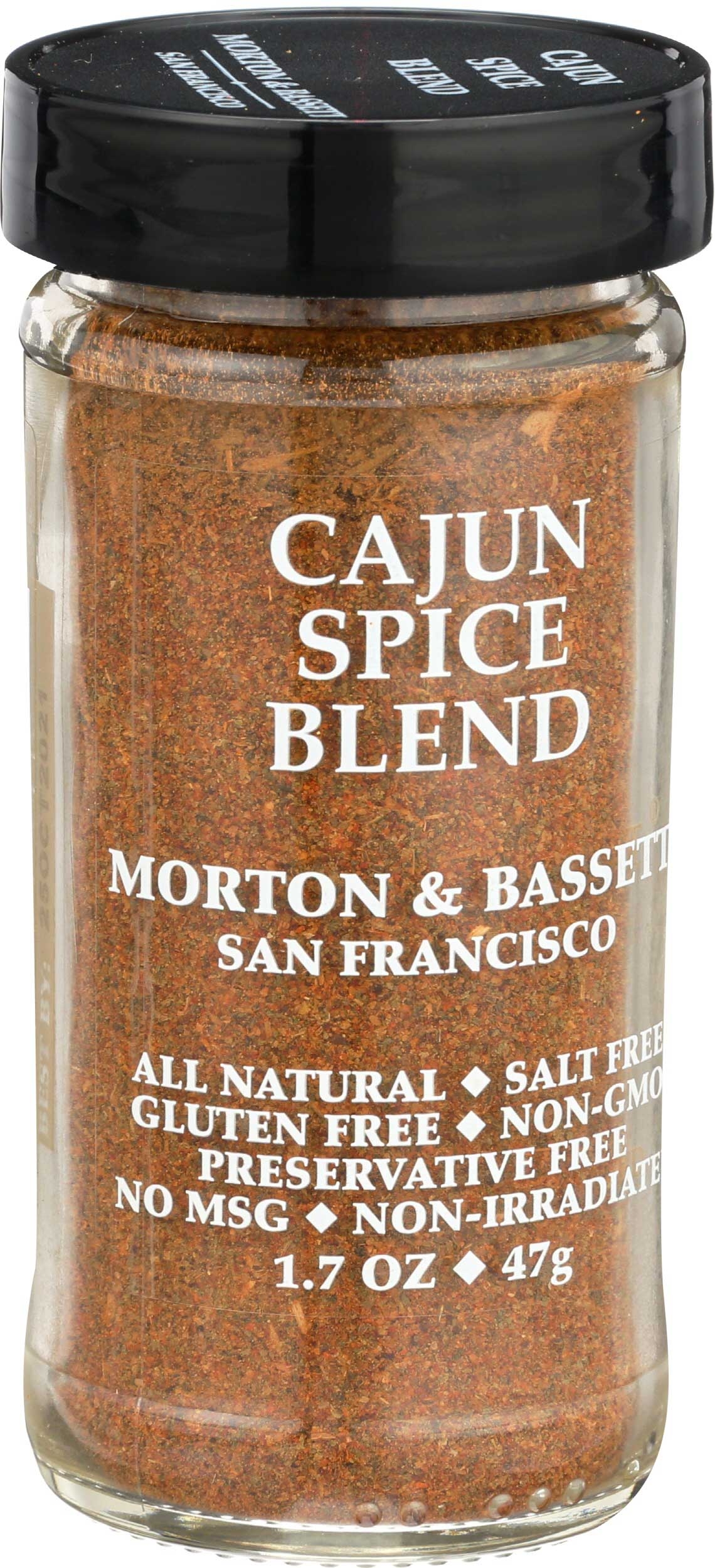 Morton and Bassett Cajun Spice Blend, 1.8 Ounce -- 3 per case