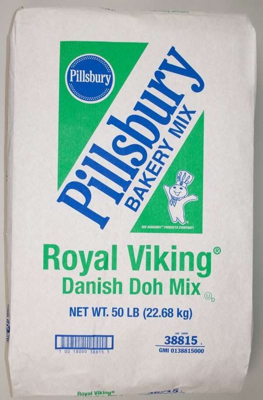 Royal Viking Danish Dough Mix, 50 Pound