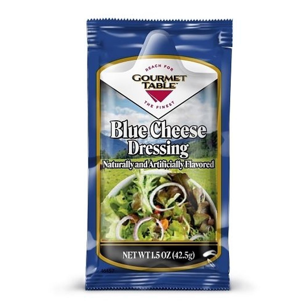 Gourmet Table Blue Cheese Dressing, 1.5 Ounce -- 60 per case