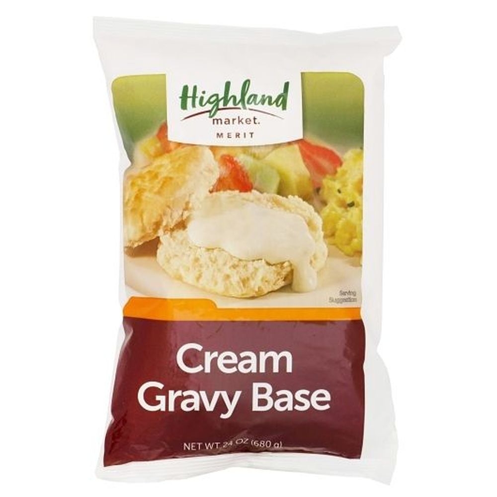 Highland Market Cream Gravy Mix, 24 Ounce - 6 per case