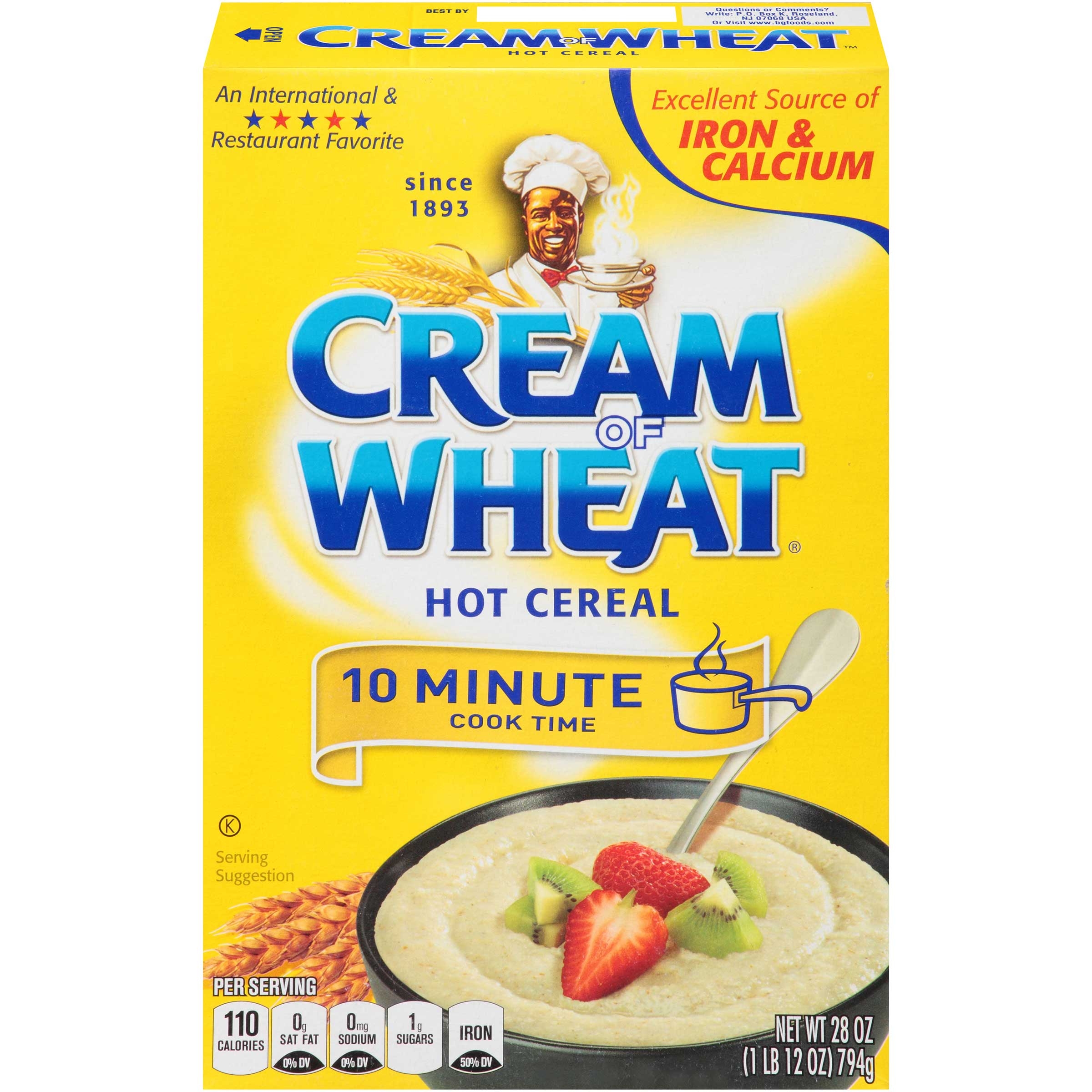 Cream Of Wheat Regular Wheat Cereal, 28 Ounce -- 12 Per Case
