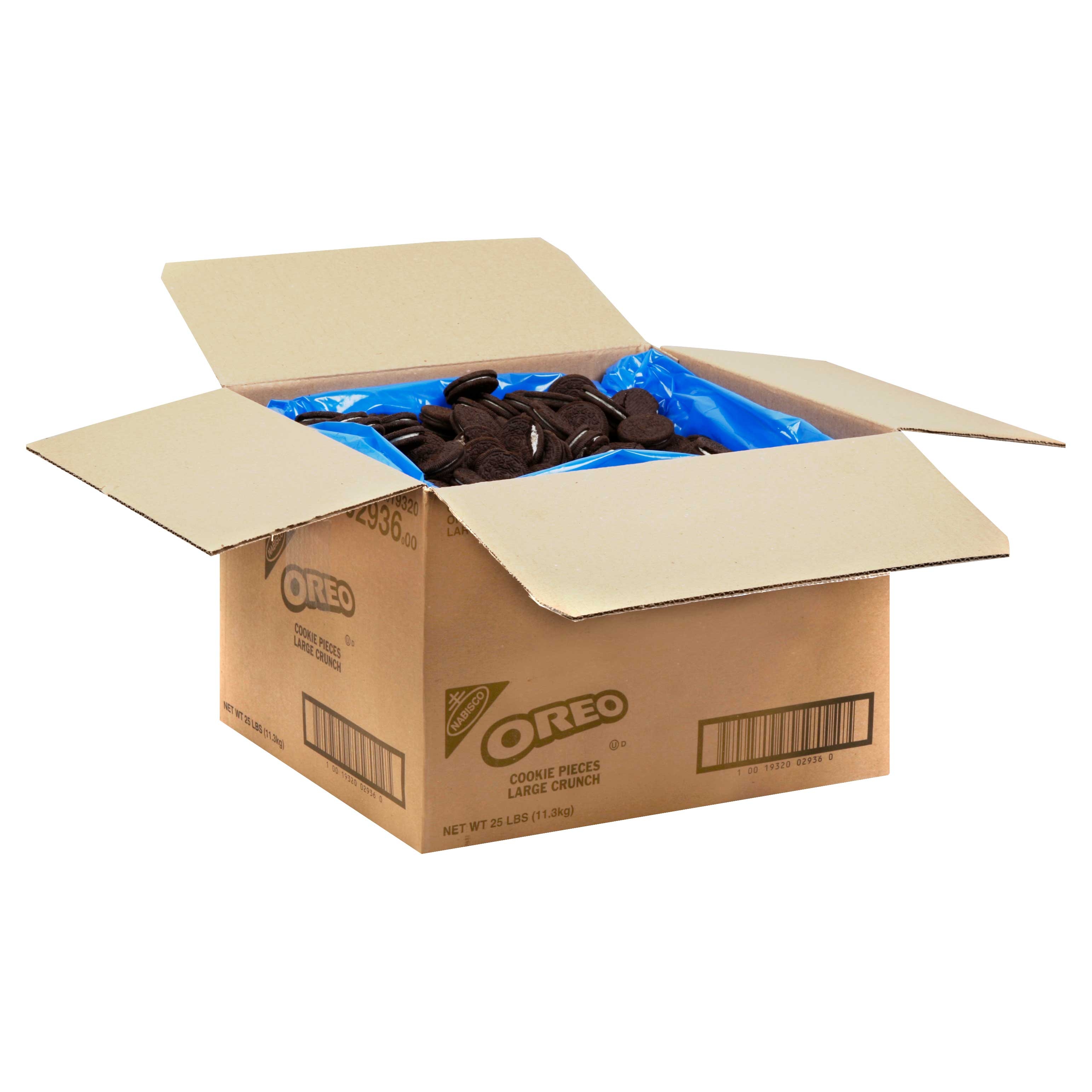 Oreo Pieces Large Crunch Cookie Crumbs 25 Lbs. Per Case